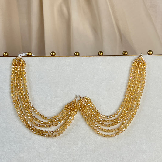 Gold Layered Attachable Ear Chains | Sahare | Earring Support