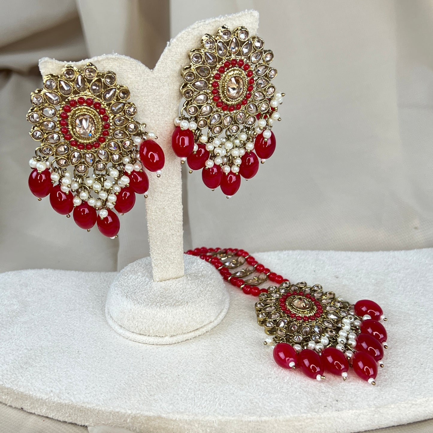 Earring and Tikka Set