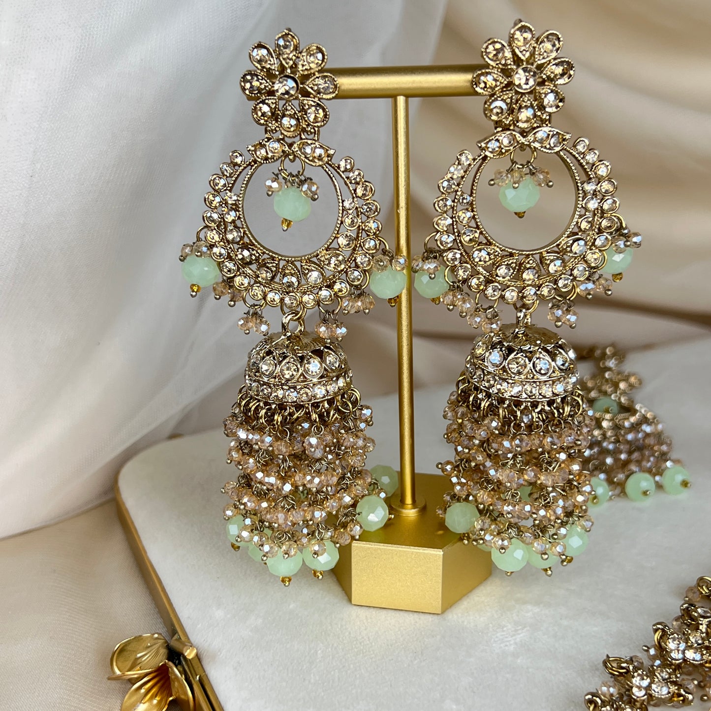 Long Layered Mala Full Bridal Set