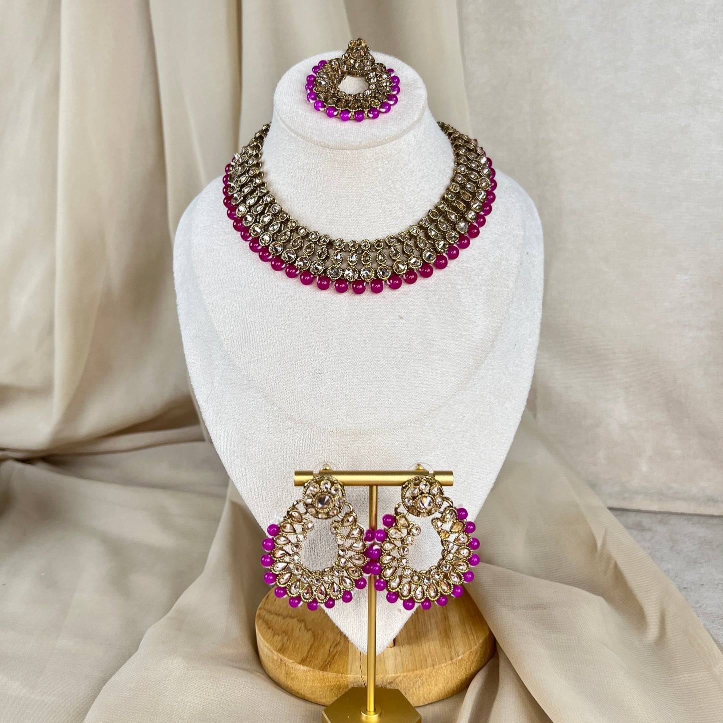 Polki Necklace Set