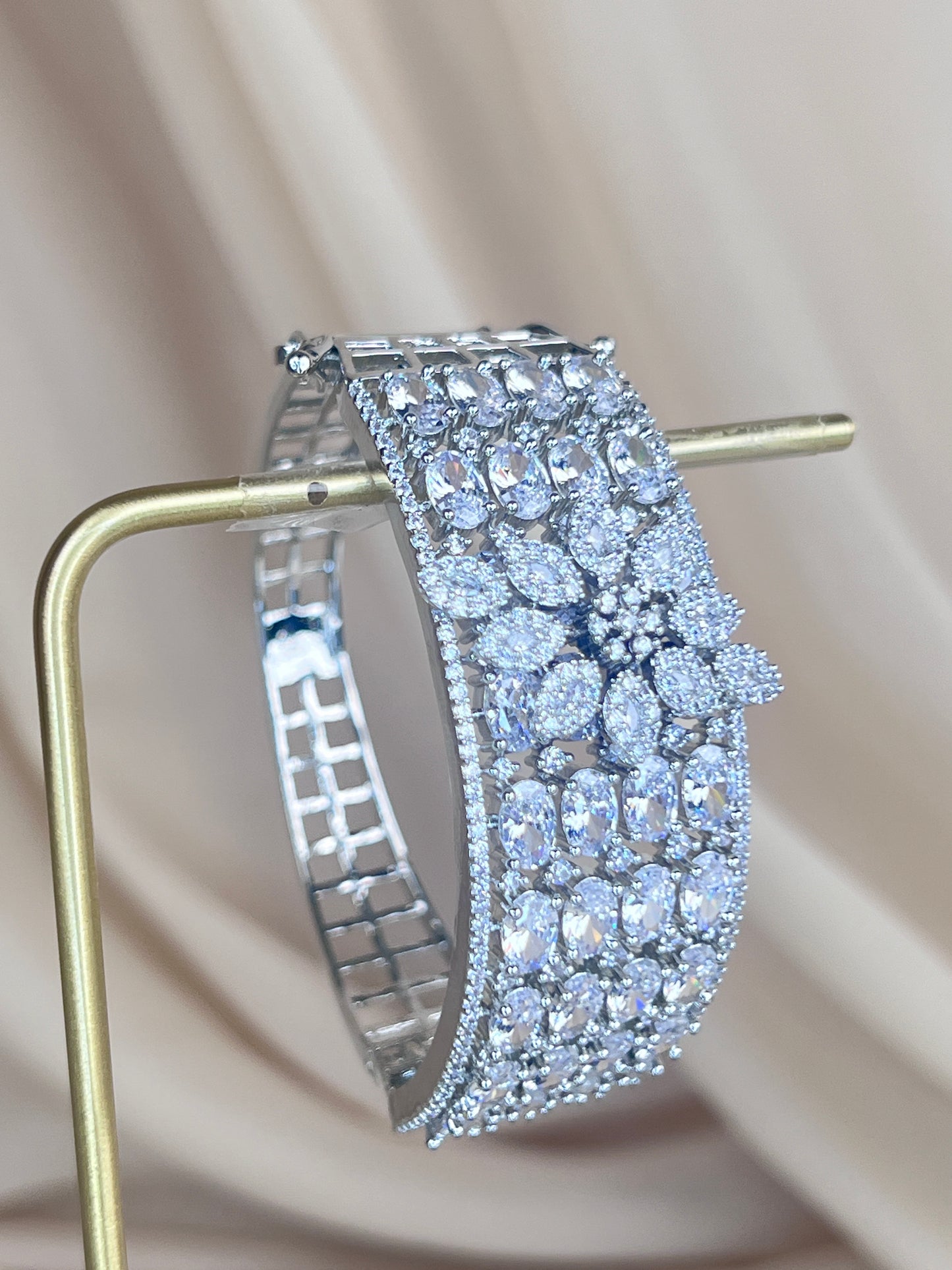 American DIamond | AD | Bangle Cuff Bracelet