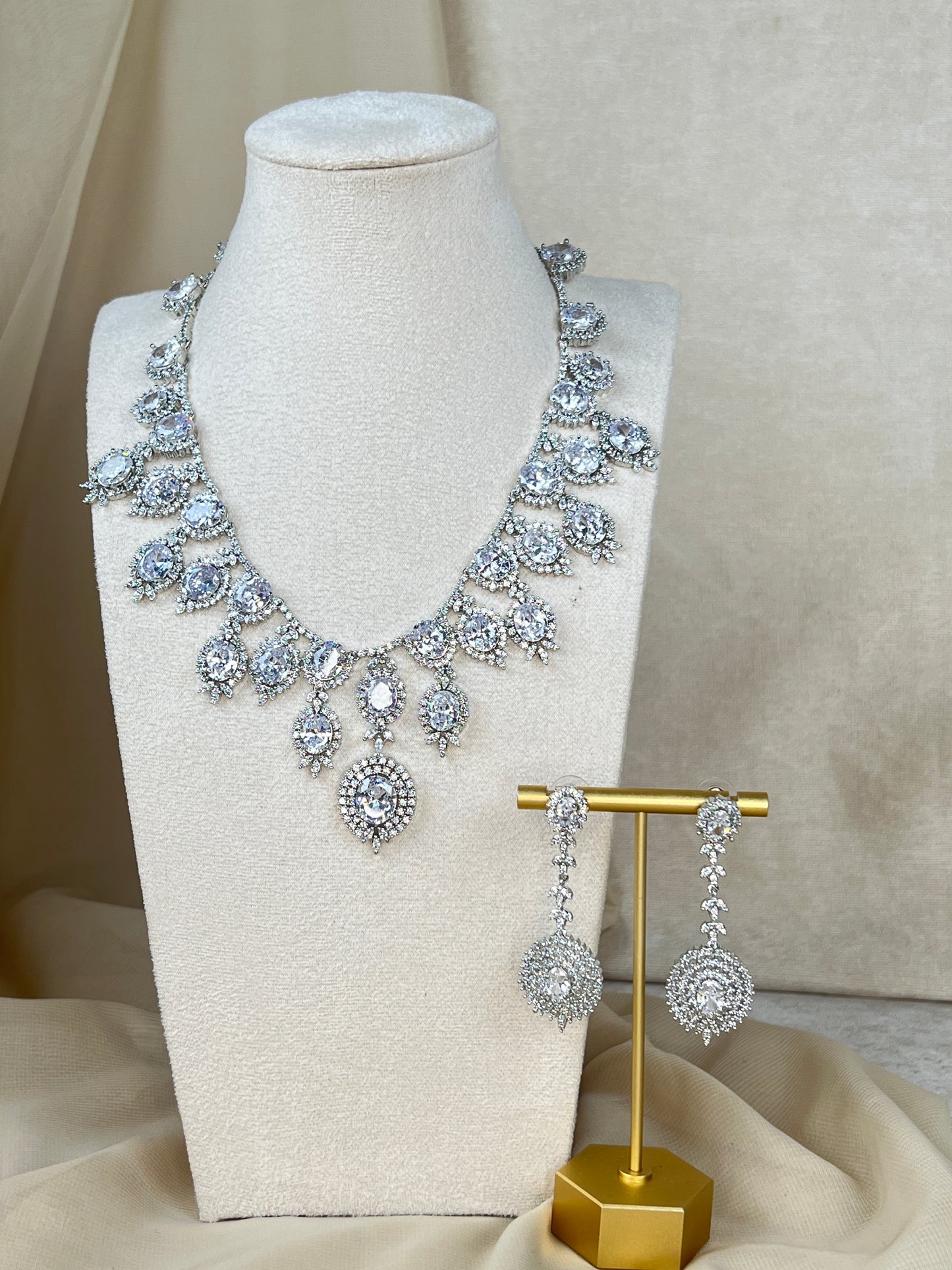 American Diamond | AD | Necklace Set