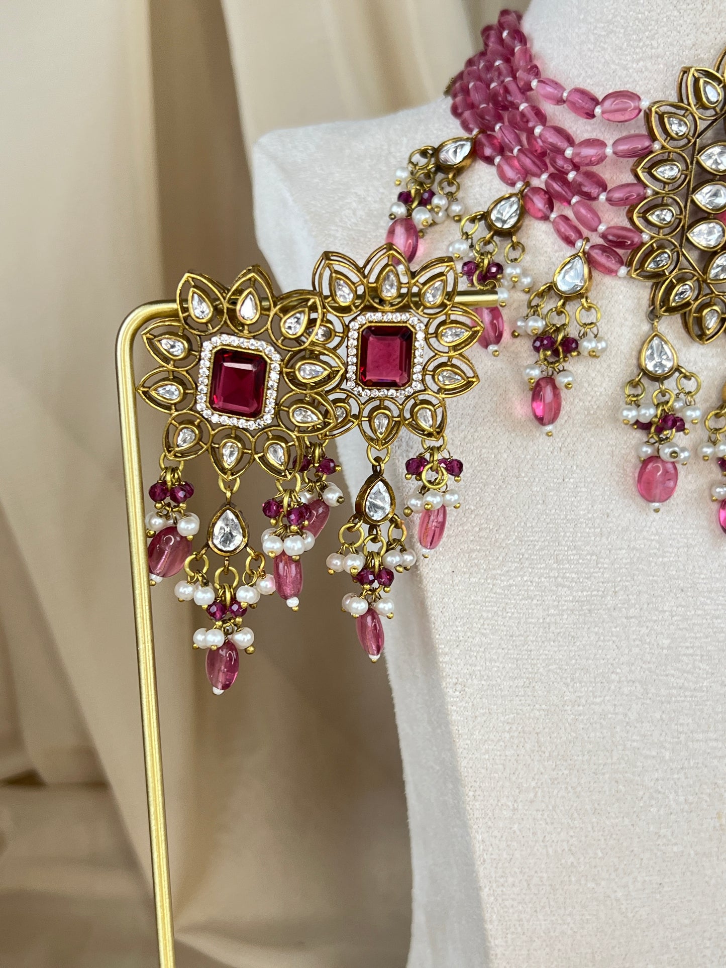 Pachi Kundan Choker Set