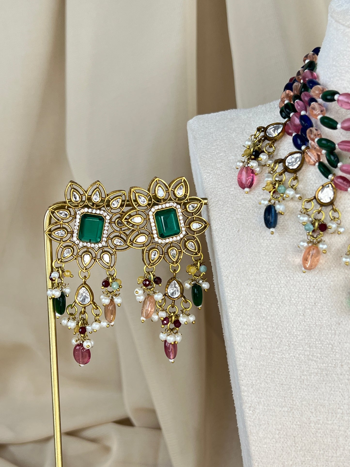 Pachi Kundan Choker Set