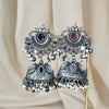 Overzised Oxidized Jhumkas