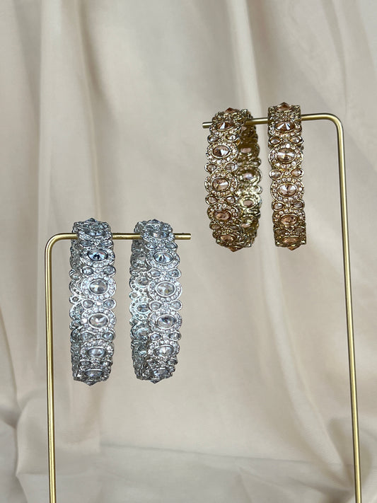 Polki Bangle Pair