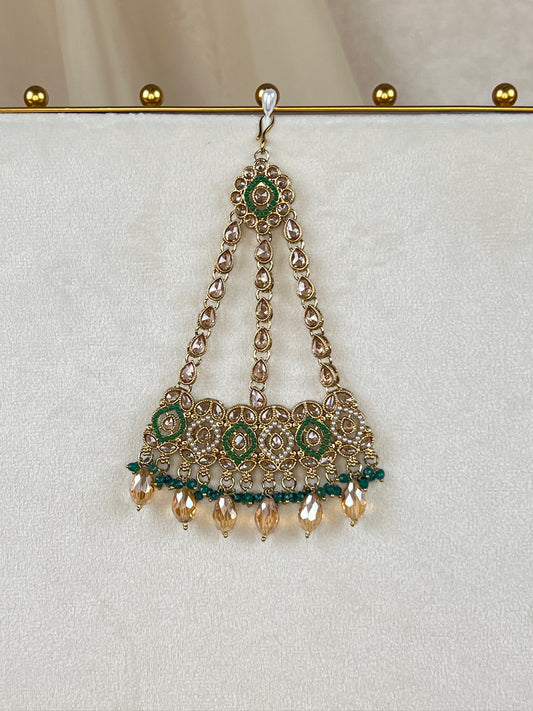 Polki Gold Jhoomar