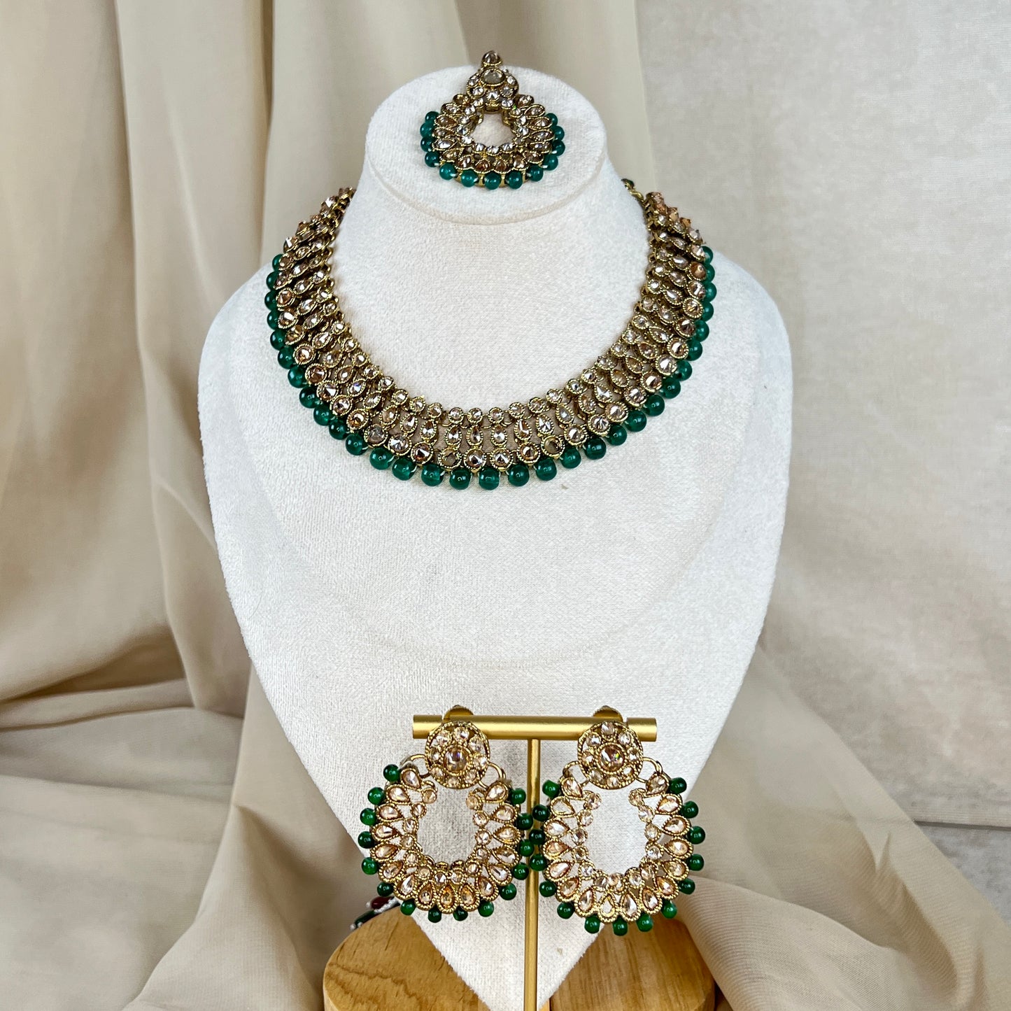 Polki Necklace Set