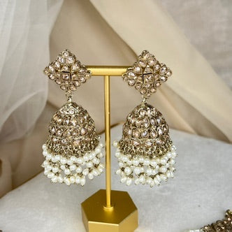 Pakistani Style Semi Bridal Set w/Jhoomar