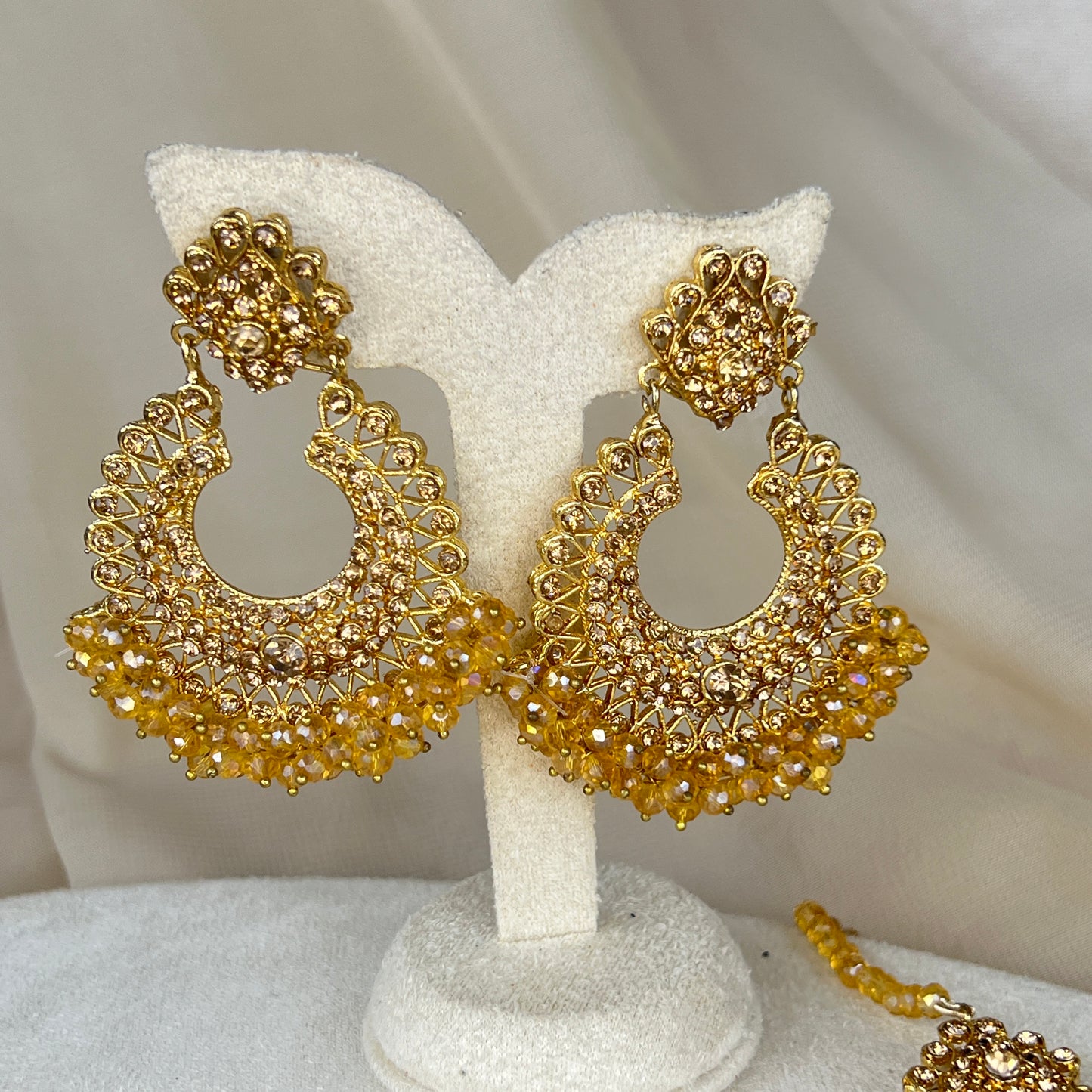 Pakisatani Style Earring and Tikka Set