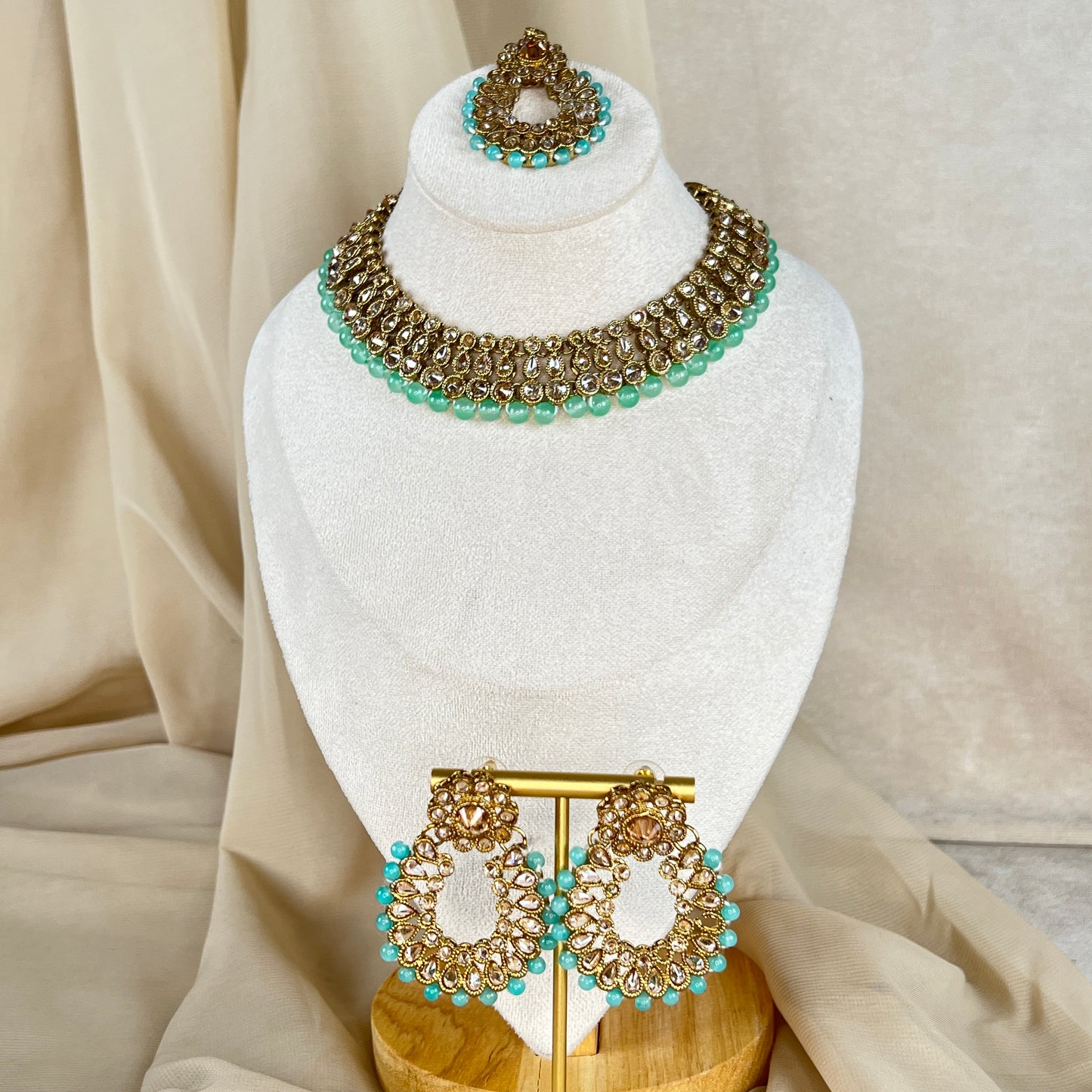 Polki Necklace Set