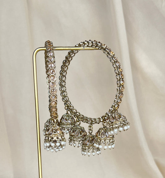 Jhumka Polki Bangle Pair