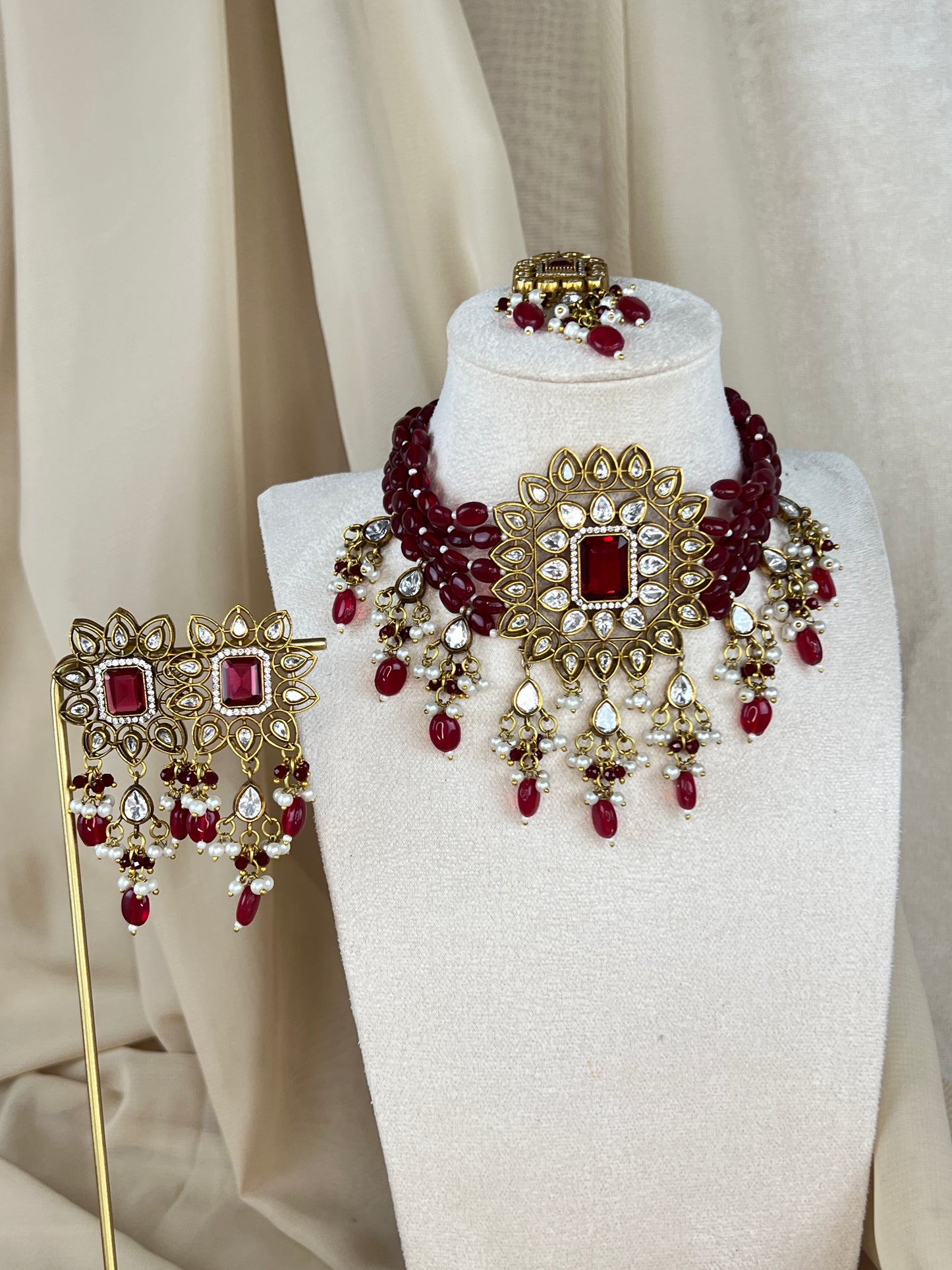 Pachi Kundan Choker Set