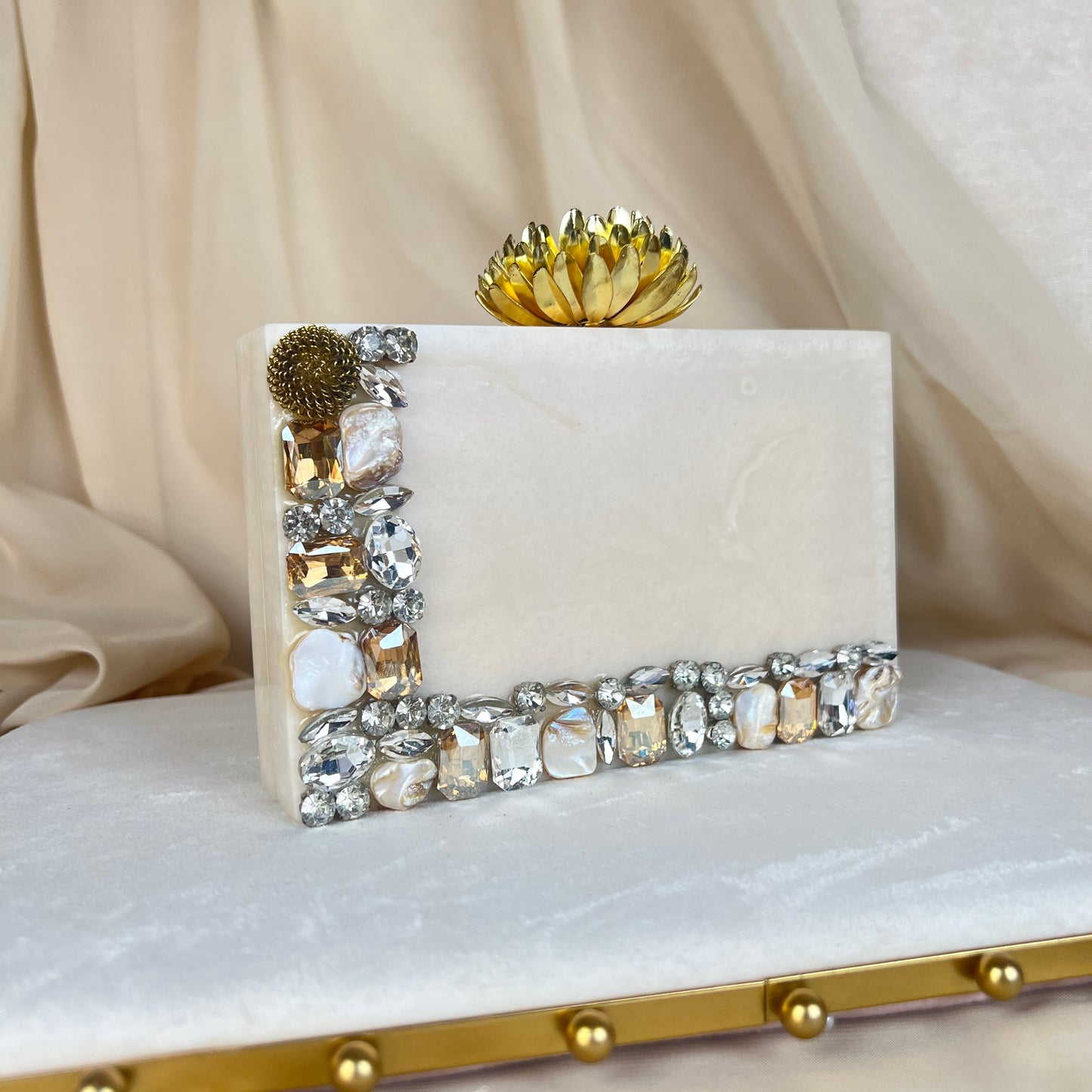 Resin | Acrylic Stone Clutch