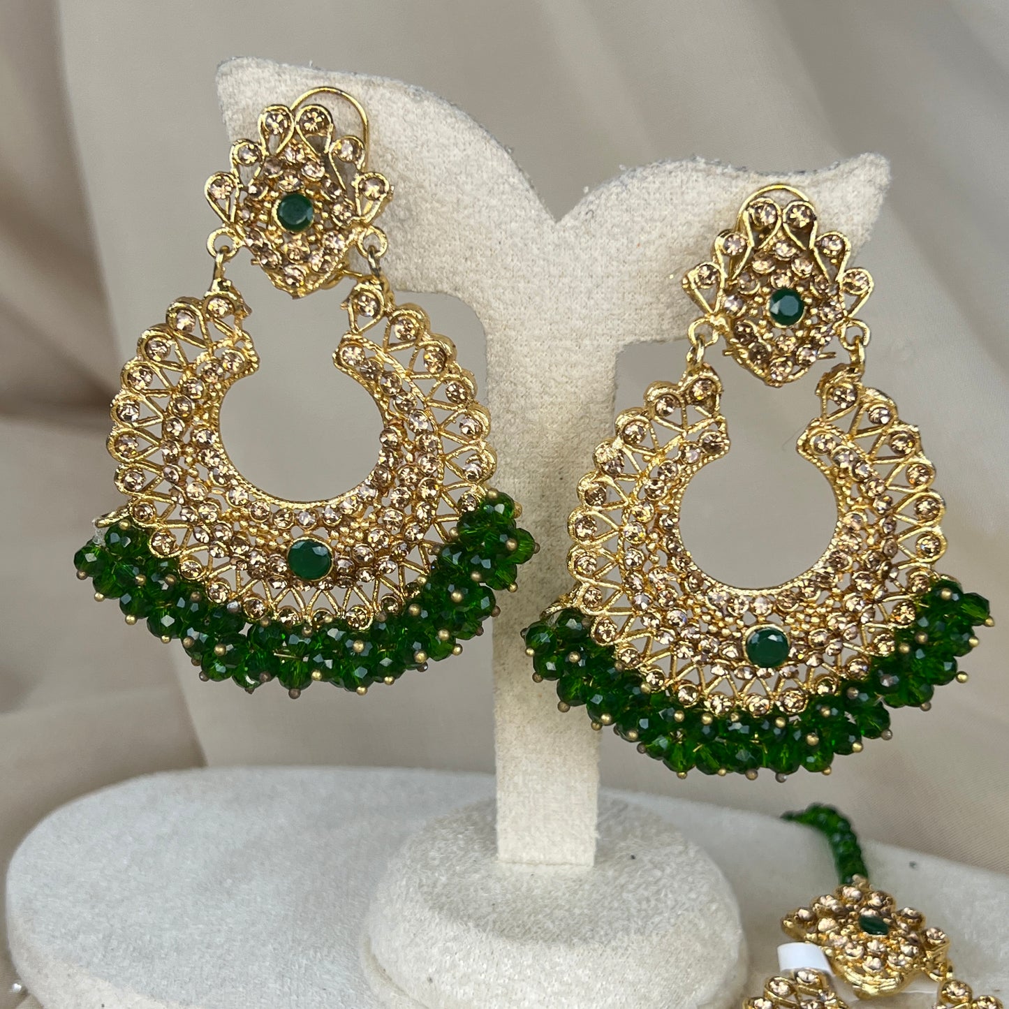 Pakisatani Style Earring and Tikka Set