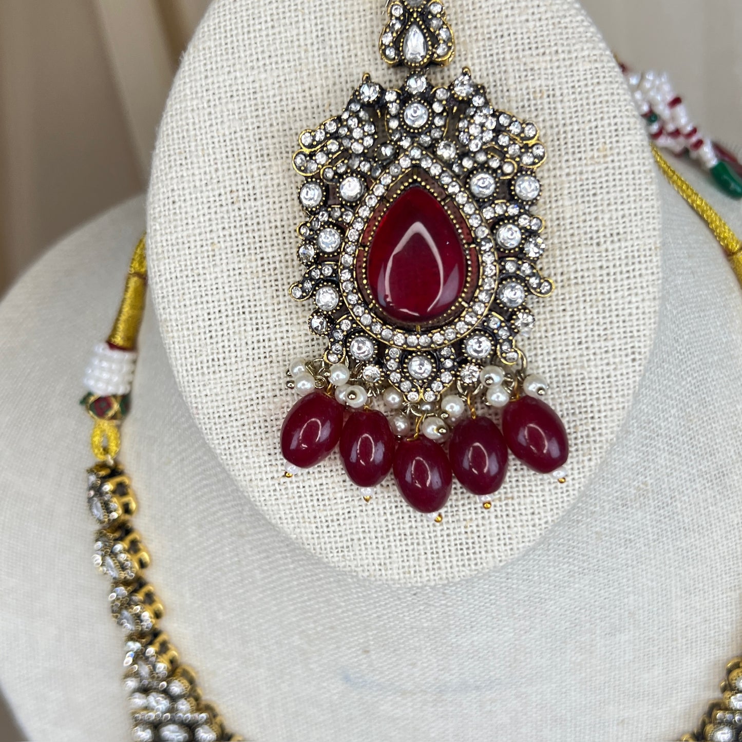 Kundan Long | Haar | Necklace Set