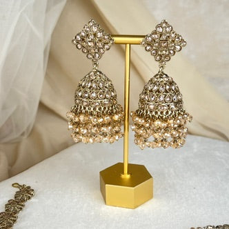 Pakistani Style Semi Bridal Set w/Jhoomar
