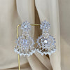 Silver Polki Earring