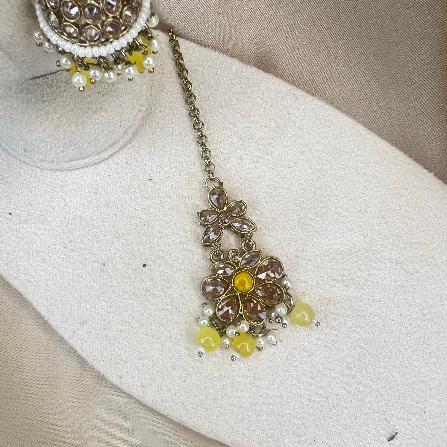 Jhumka Earring & Tikka Set