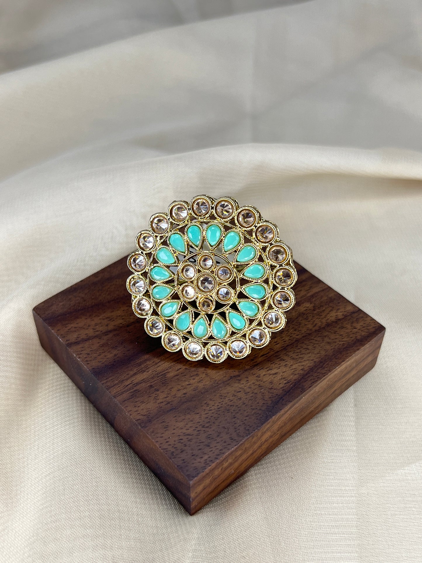 Large Statement Polki Ring