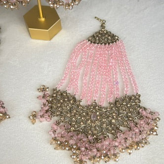 Pakistani Style Semi Bridal Set w/Jhoomar