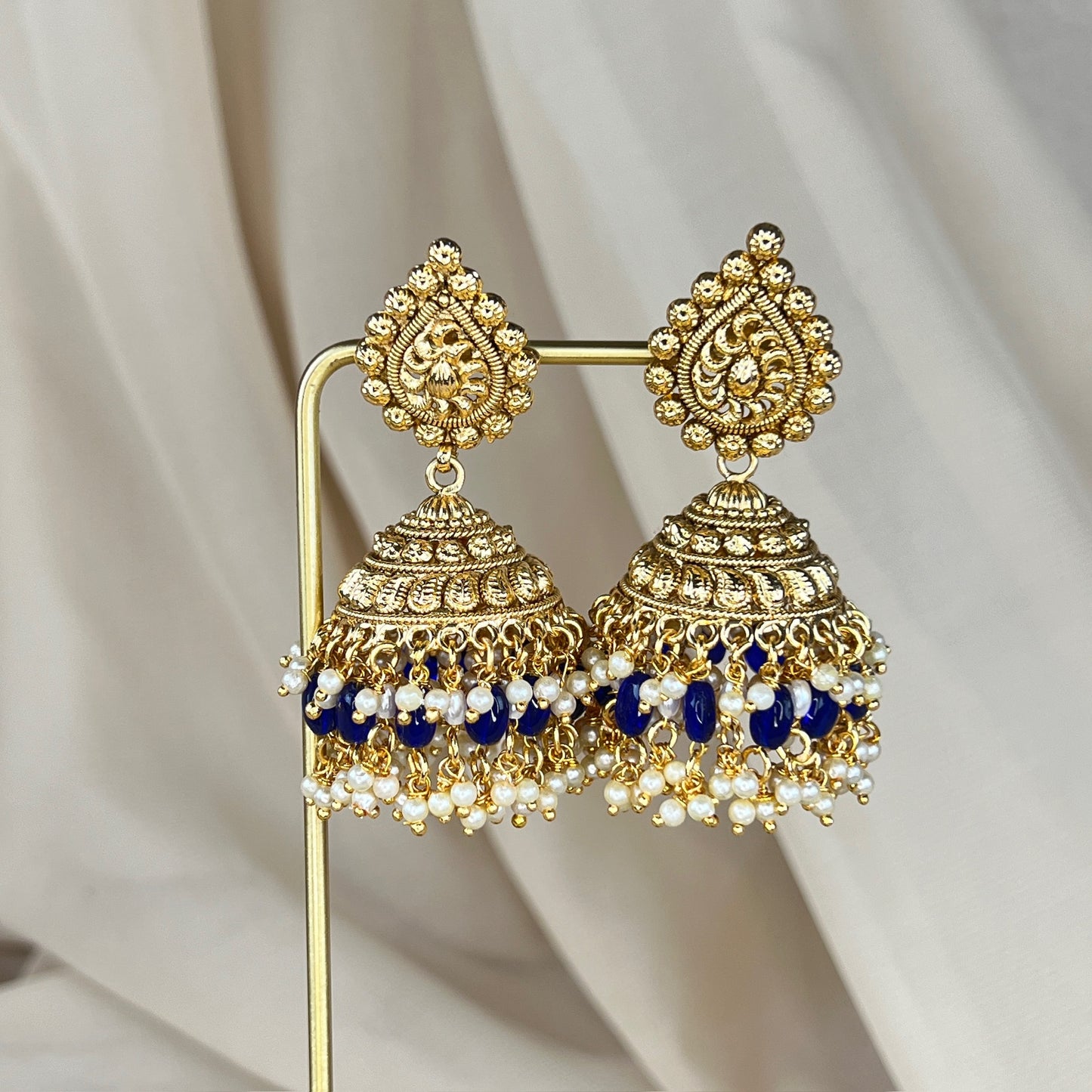 Traditional Gold Jhumka