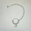 Silver Bridal Clip On Nose Ring | Naath