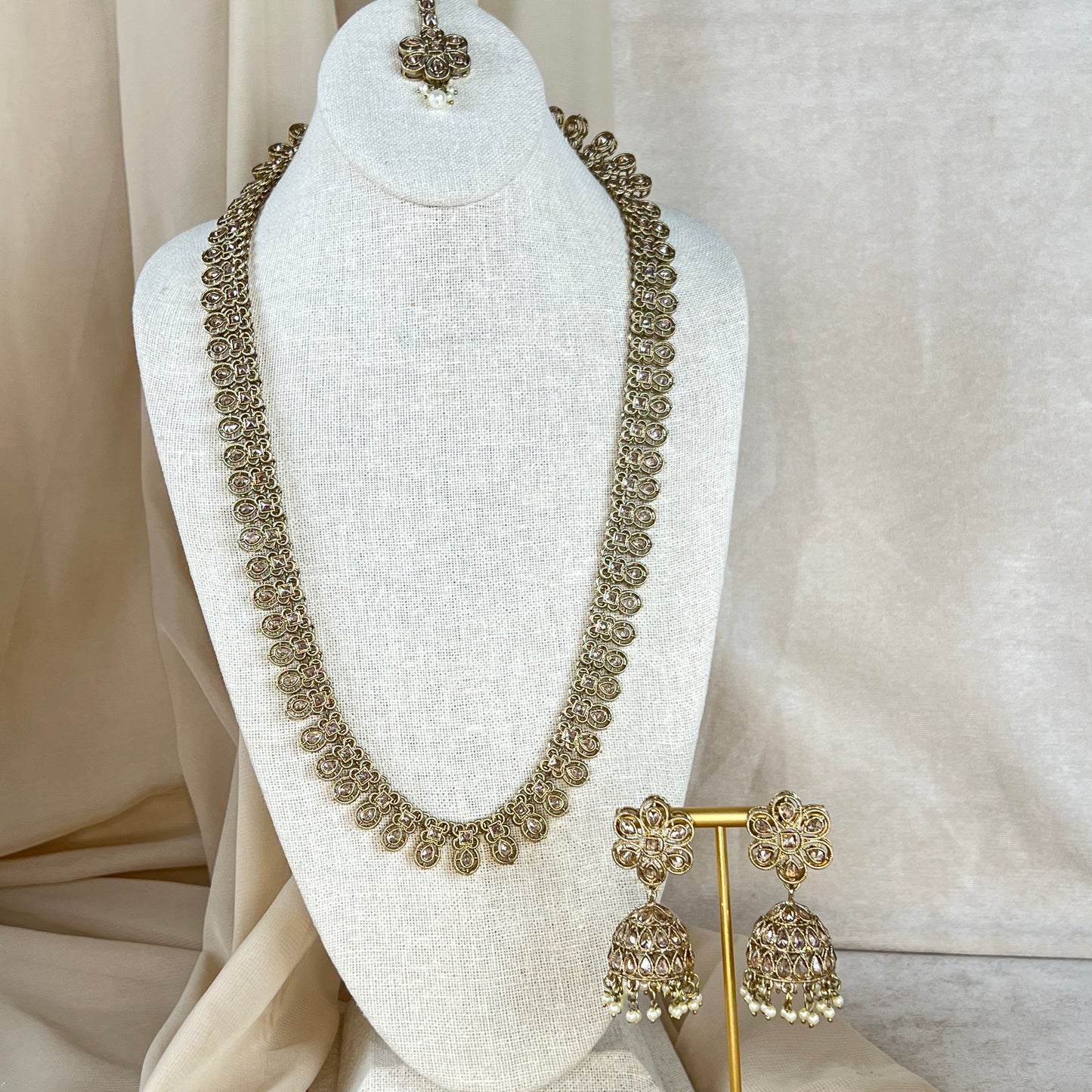 Long Haar | Mala | Necklace Set