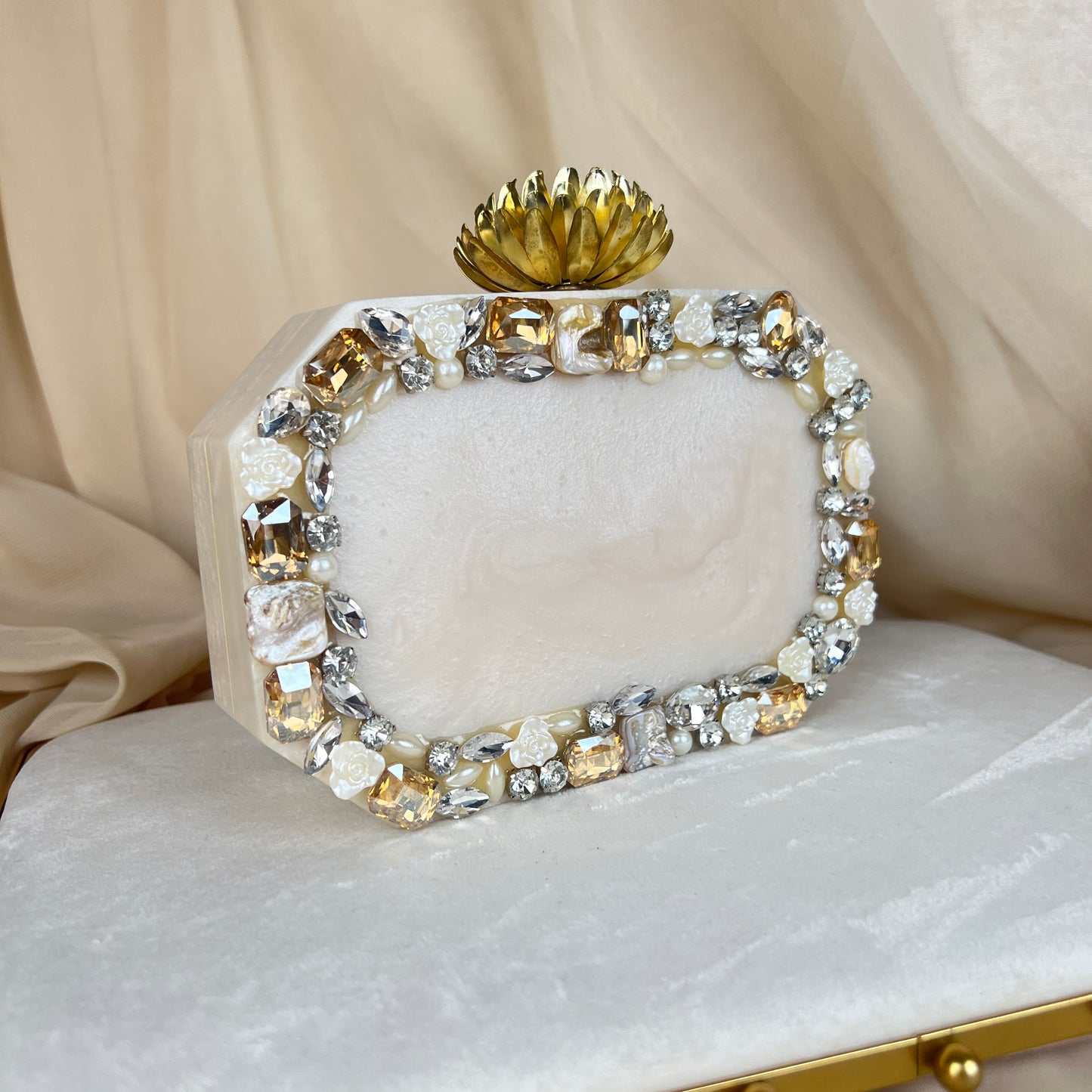 Resin | Acrylic Stone Clutch