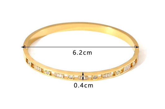 Gold Bangle Cuff