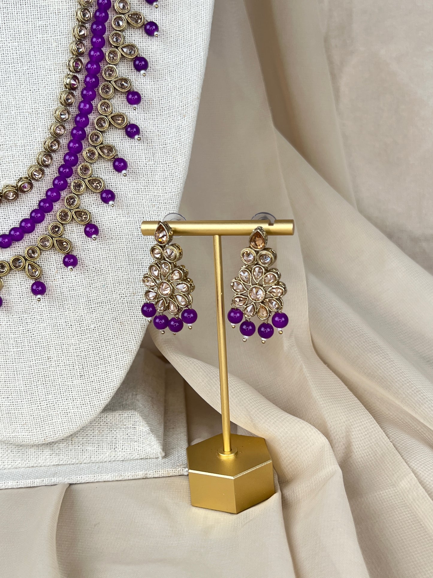 Polki Layer Mala | Haar | Necklace Set