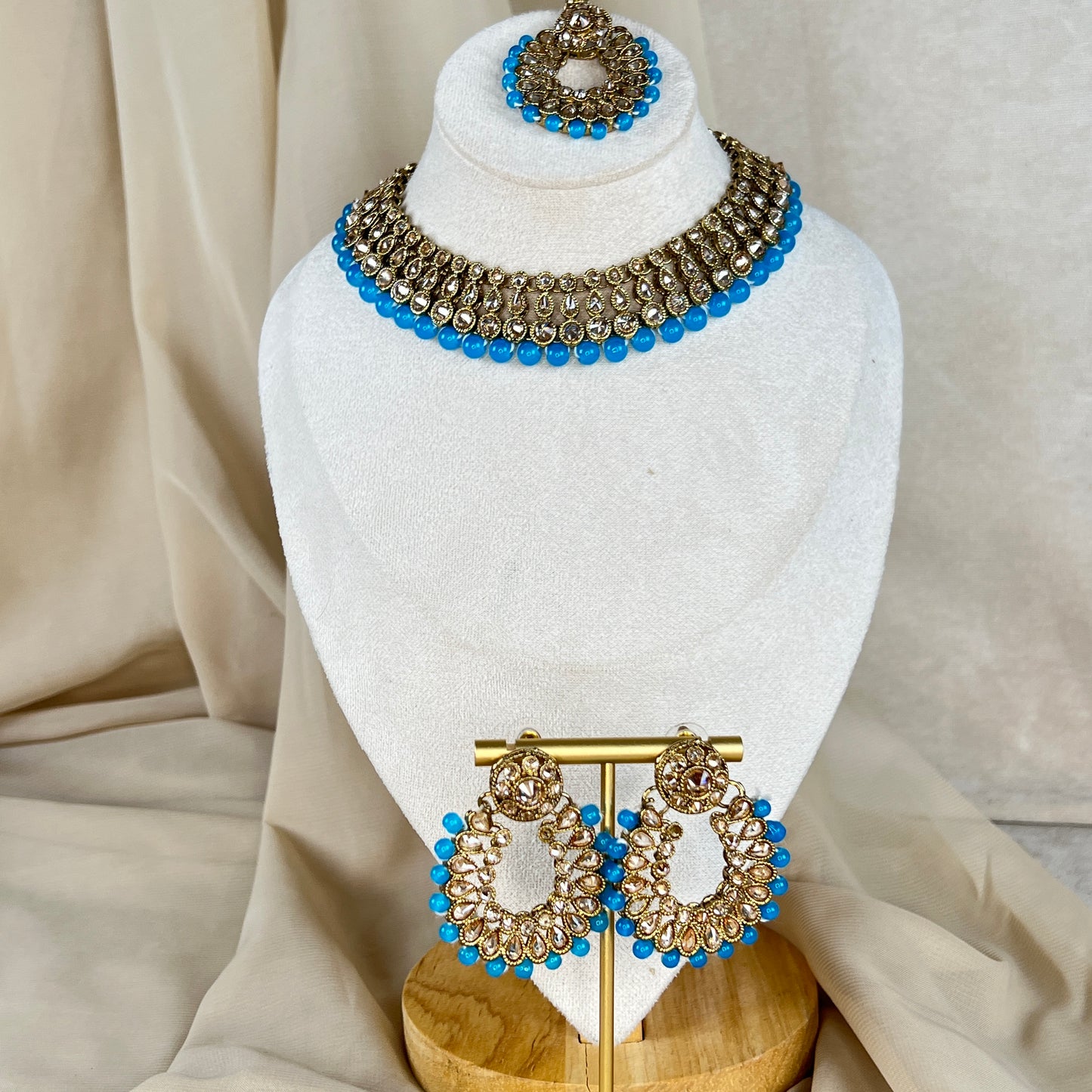 Polki Necklace Set