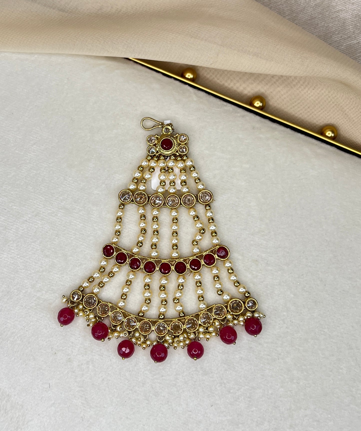 Red Pearl Jhoomar