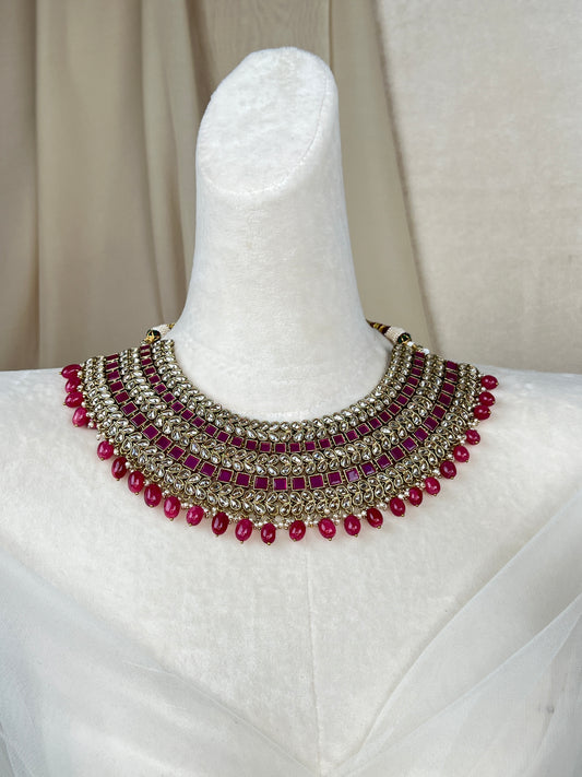Semi Bridal Choker Set