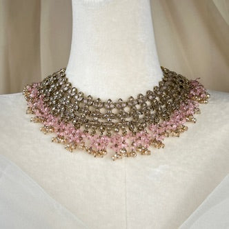 Pakistani Style Semi Bridal Set w/Jhoomar