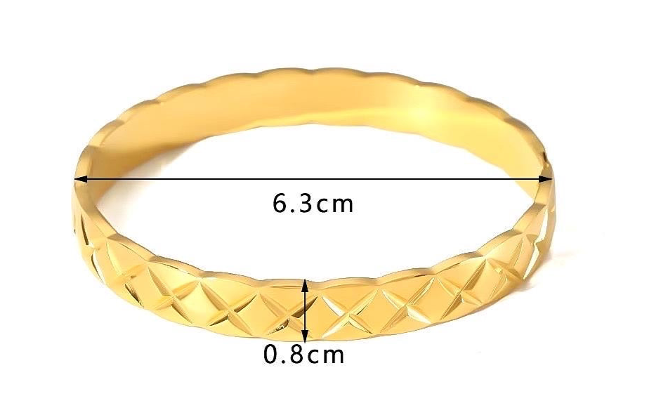 Gold Bangle