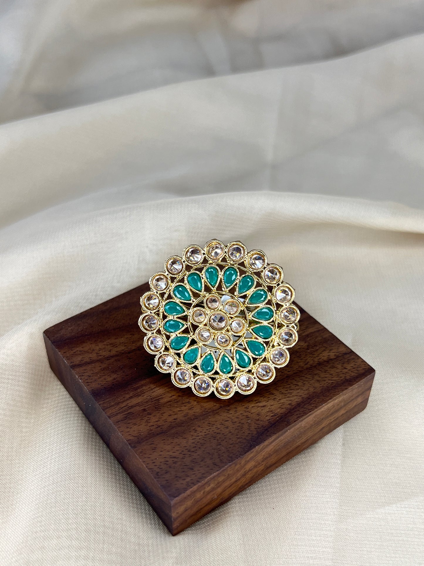 Large Statement Polki Ring