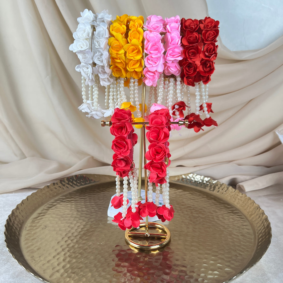 Floral | Faux Flower Bangles