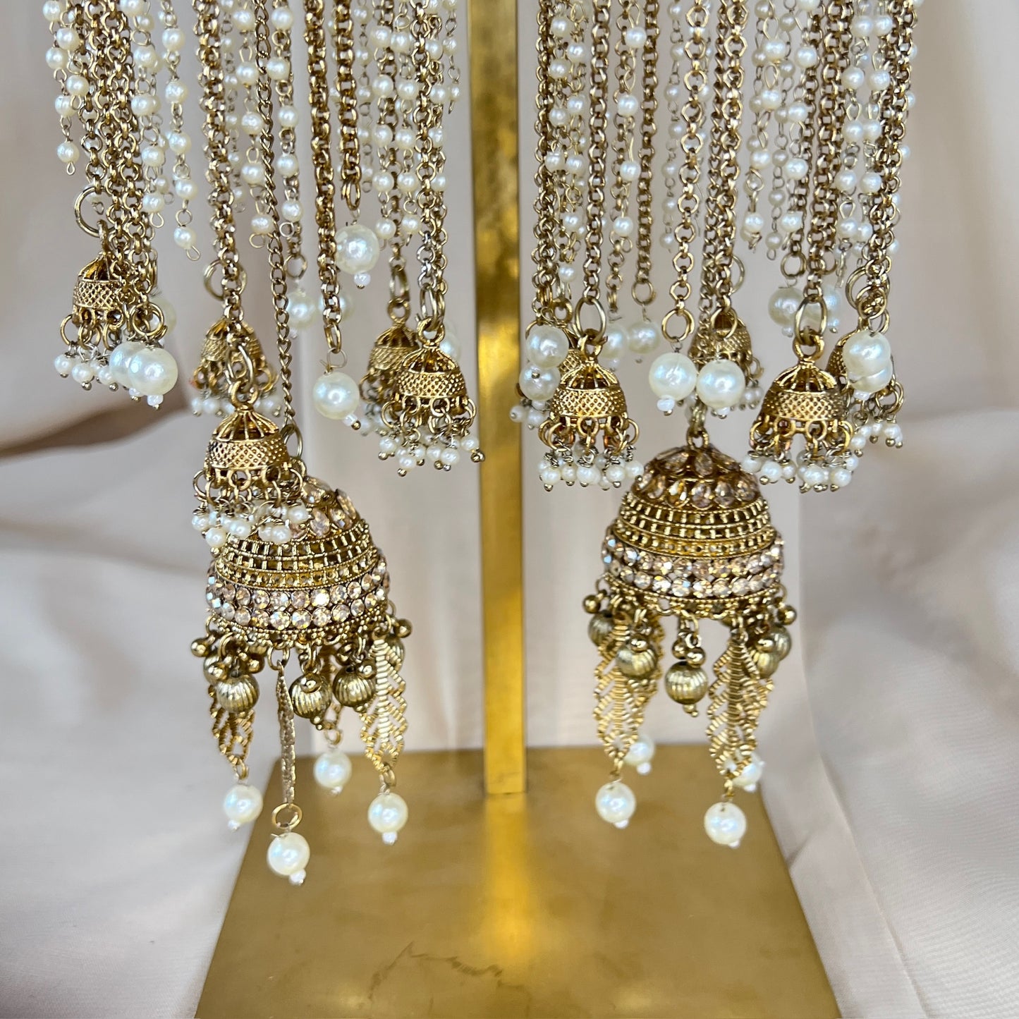 Pearl Gold Bridal Kaleera | Kalira