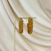 Beaded Hoop Earrings