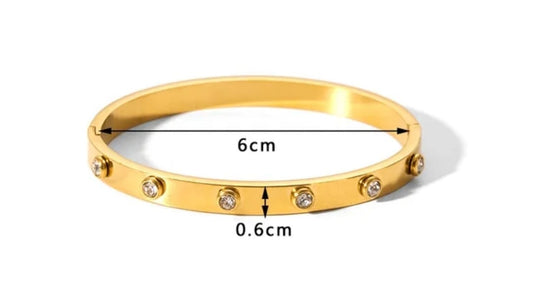 Gold Bangle