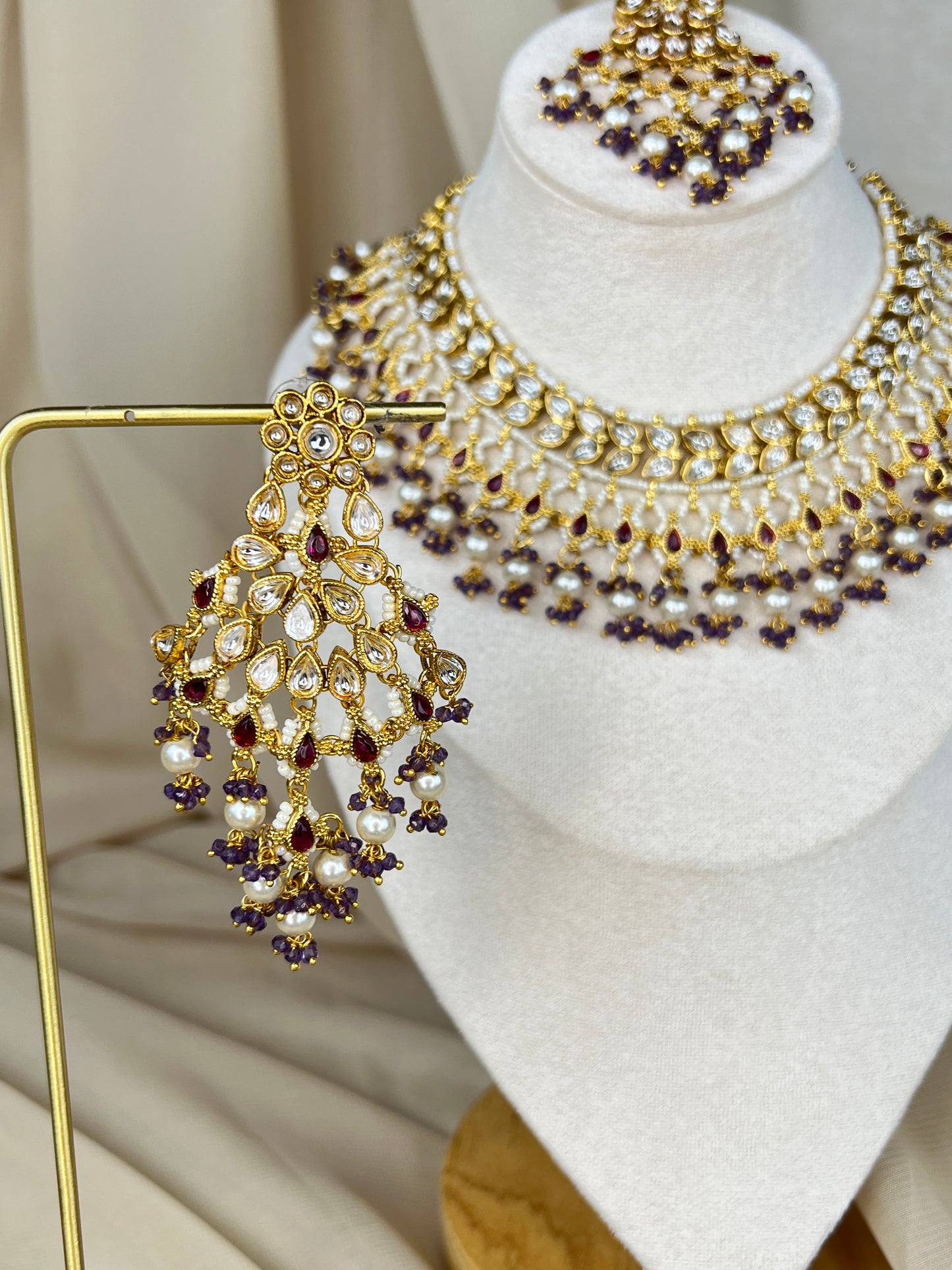 Kundan Necklace Set