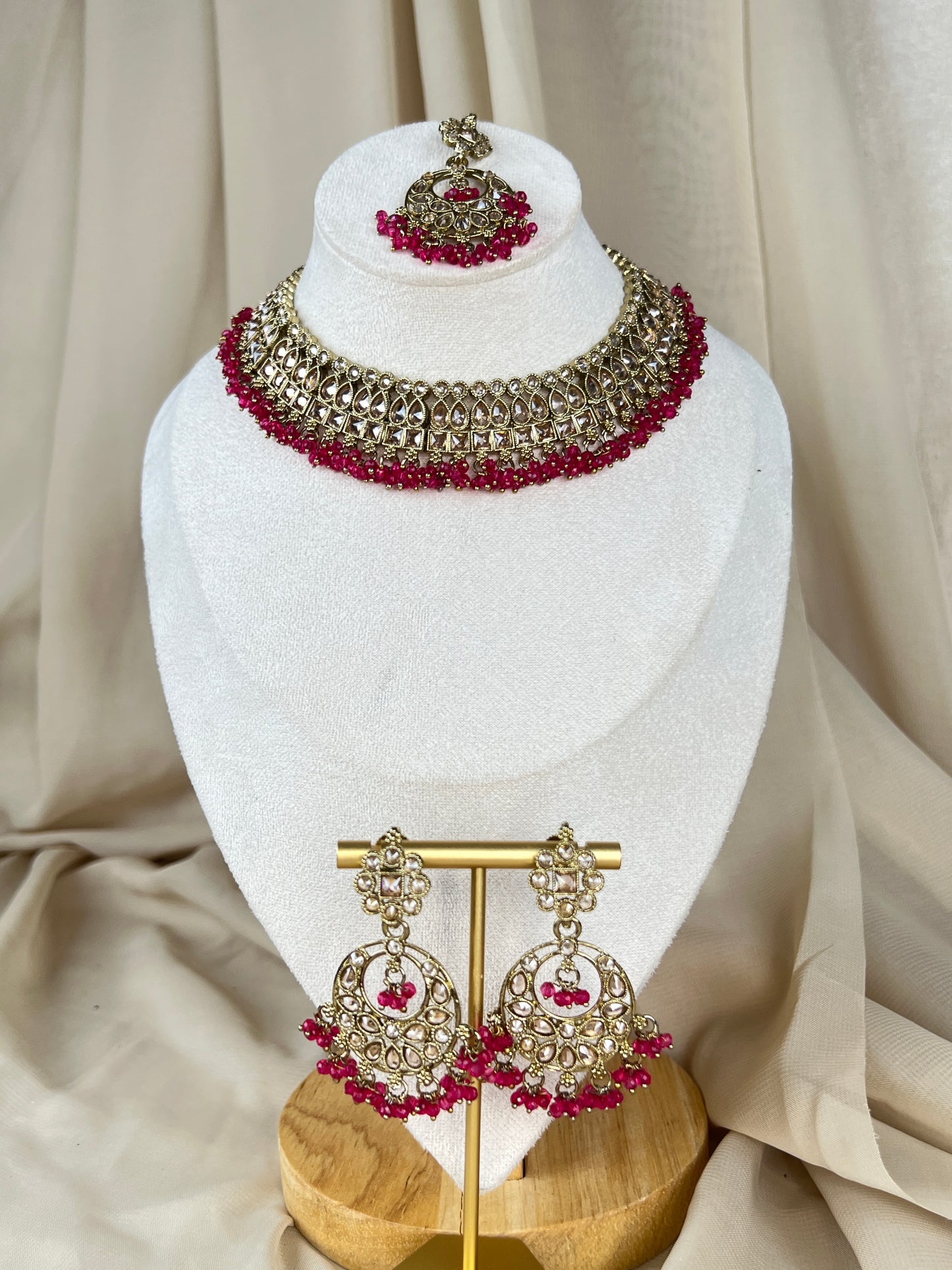Polki Necklace Set