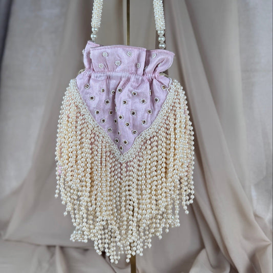 Oversized Hanging Pearl Polti | Purse
