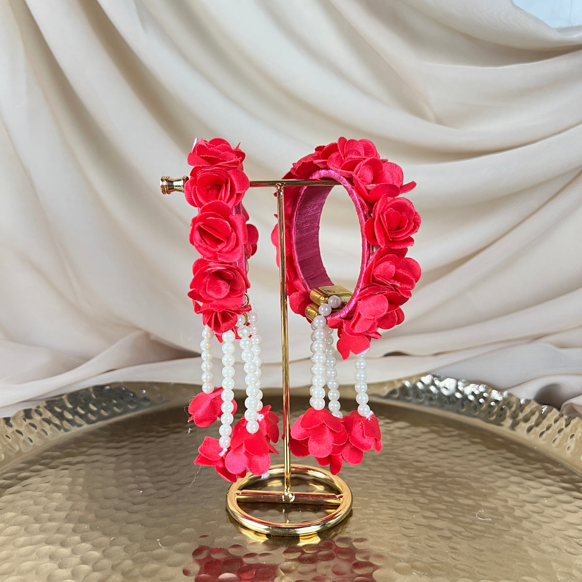 Floral | Faux Flower Bangles