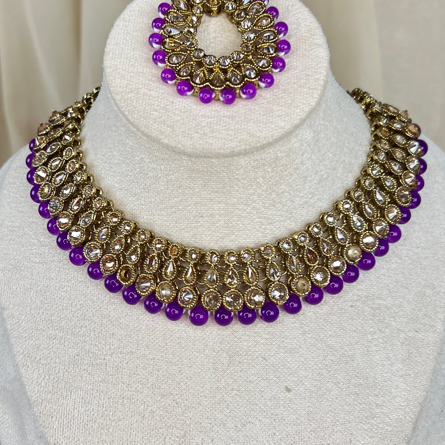 Polki Necklace Set