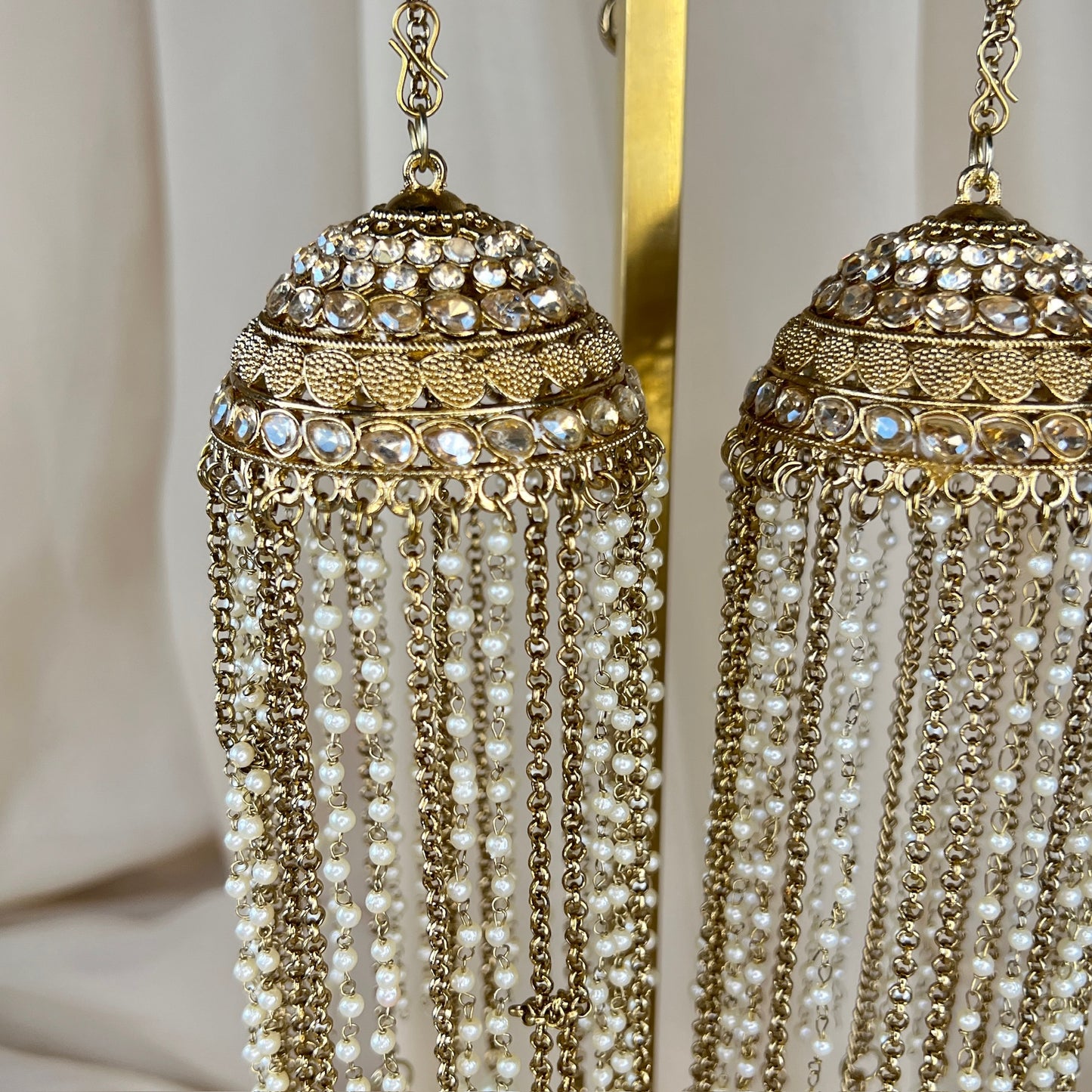 Pearl Gold Bridal Kaleera | Kalira