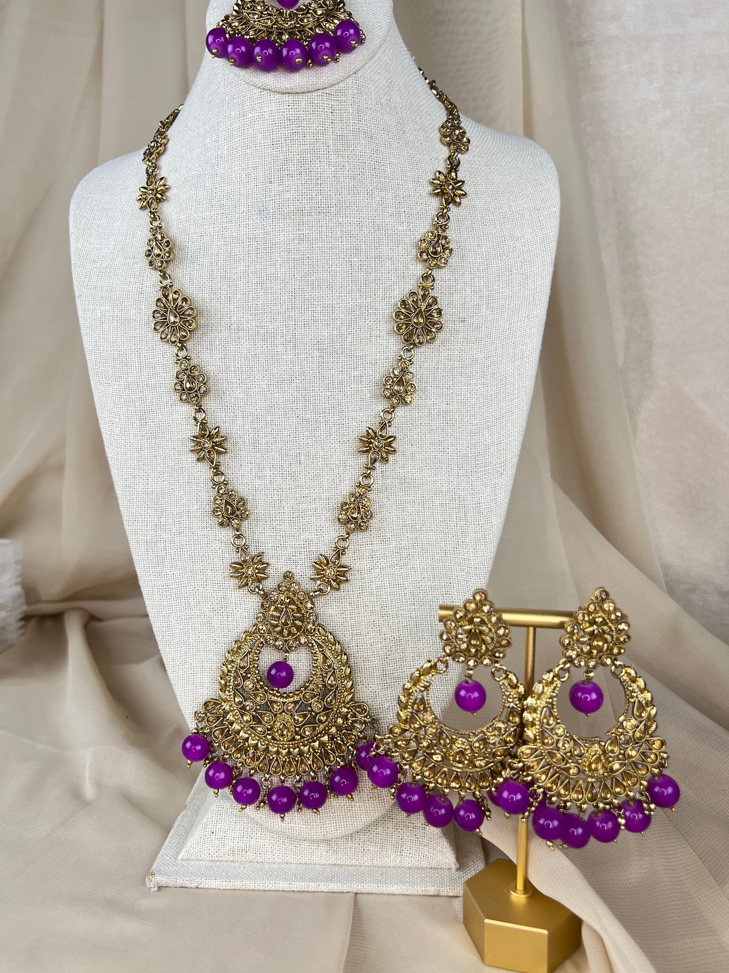 Long Pendant Style Rani Haar