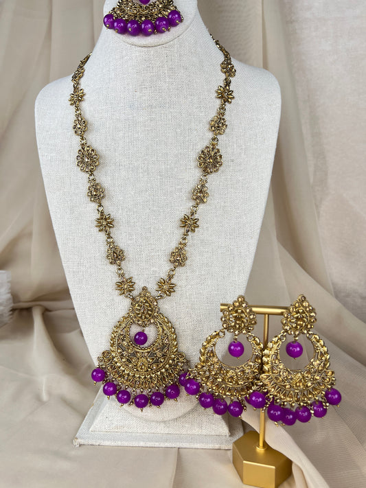 Long Pendant Style Rani Haar
