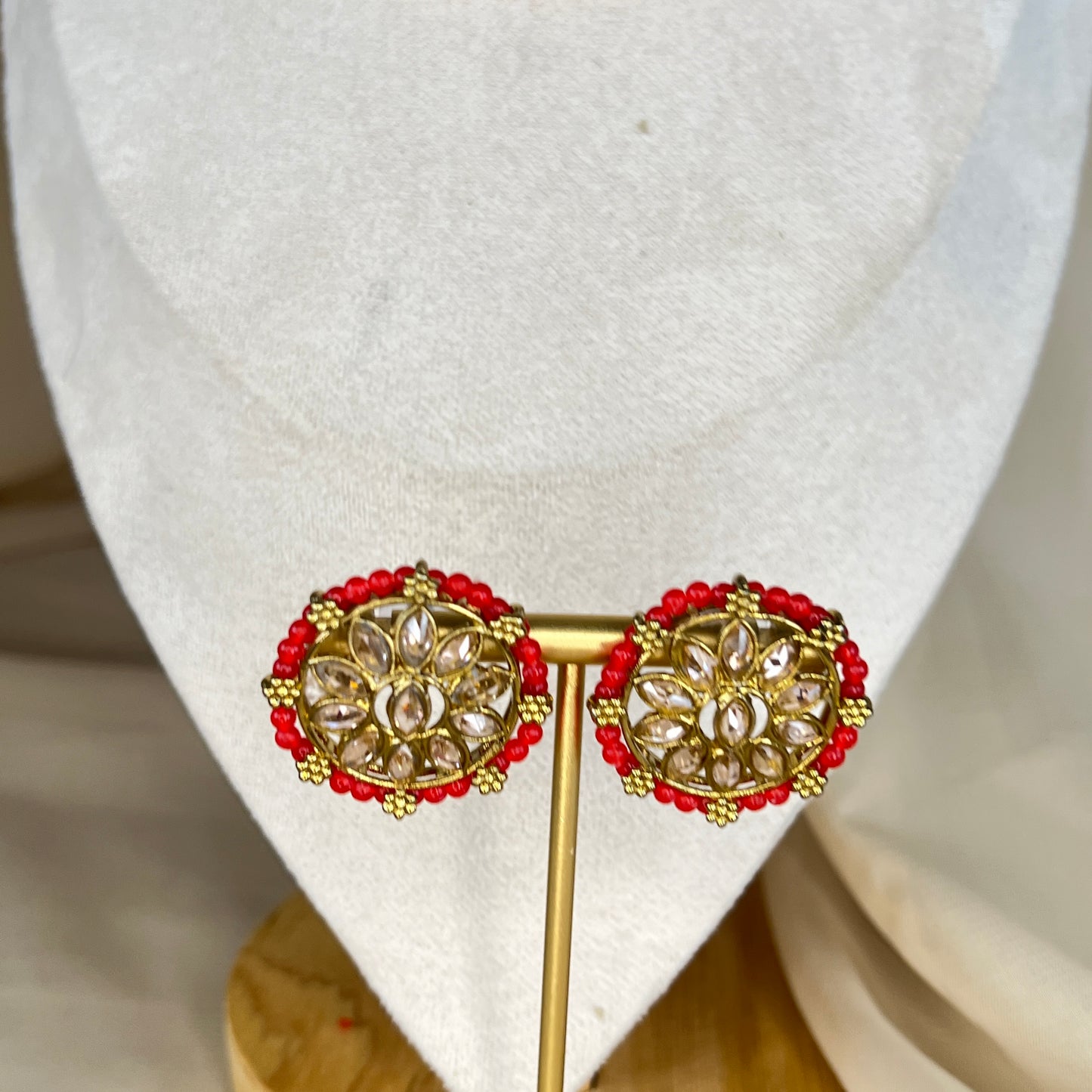 Dainty Necklace Set with Studs